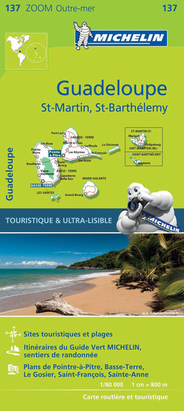 Guadeloupe Michelin  Map 137