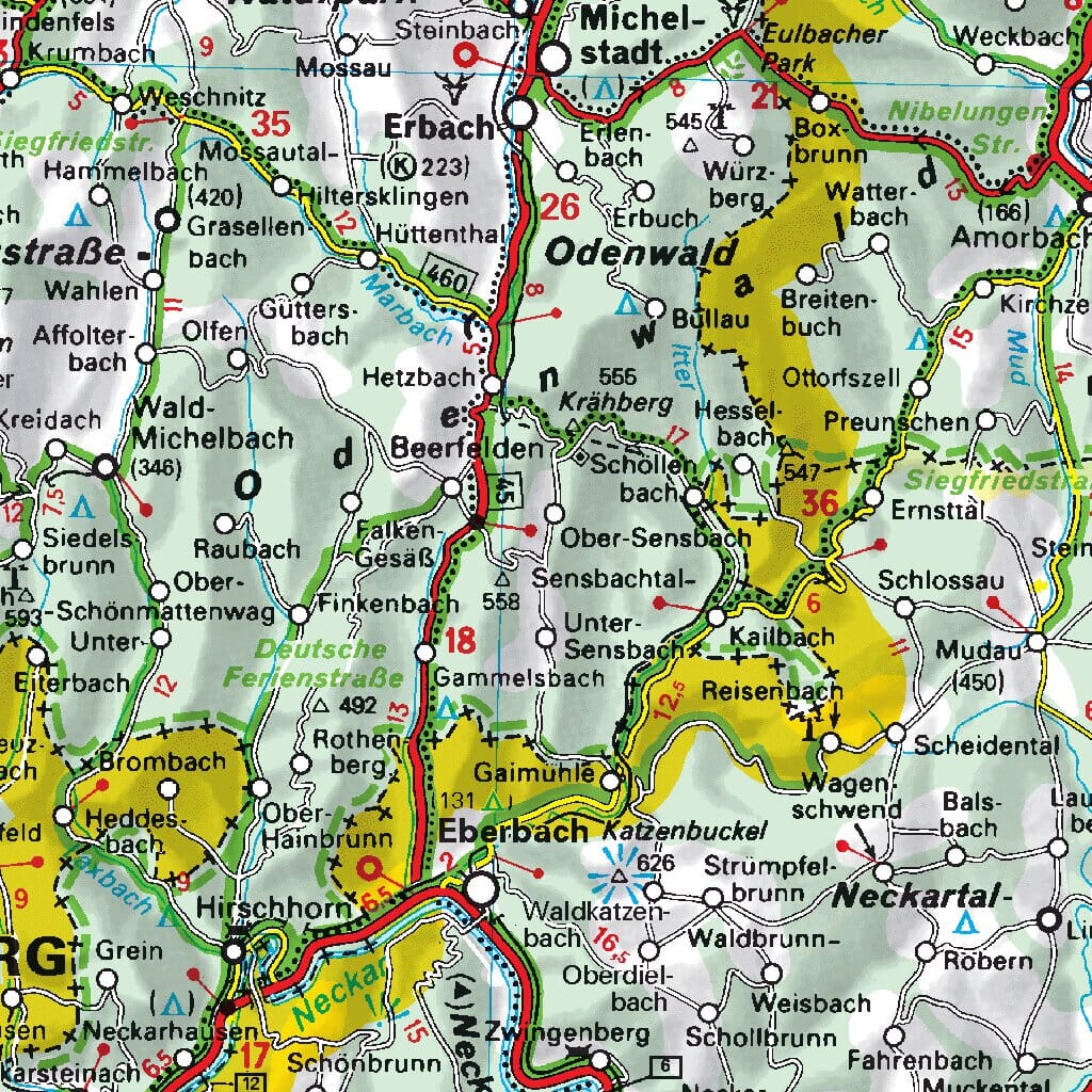 Tuscany Michelin Map, Buy Maps Of Italy - Mapworld