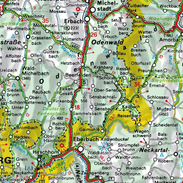 Tuscany Michelin Map, Buy Maps of Italy - Mapworld