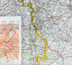 Germany South East & Bavaria Michelin Map 546