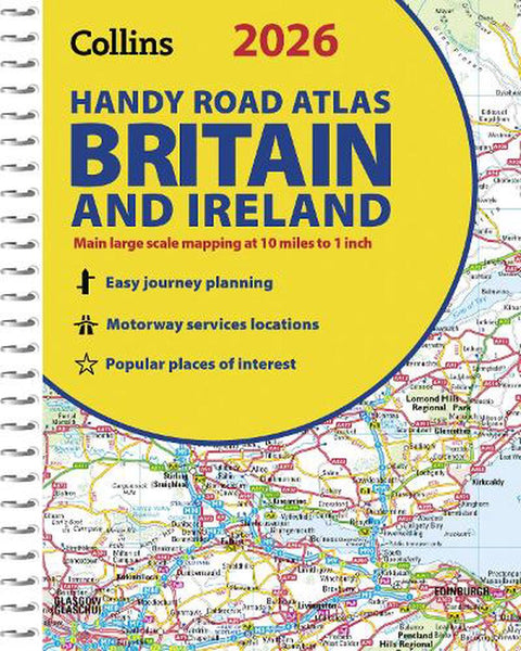 Britain Collins Handy Road Atlas 2026