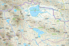 Mongolia Folded Map Reise