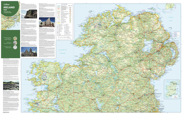 Ireland Pocket Map - North by Collins