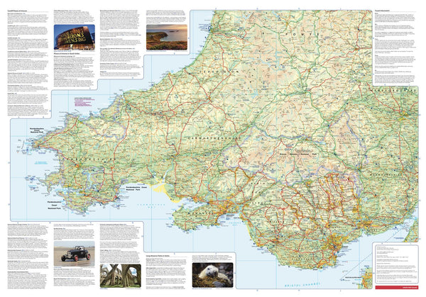 Wales Pocket Map - South by Collins