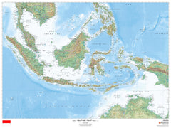 Indonesia Wall Map 1219 x 914mm