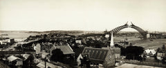 Sydney Harbour Bridge - View from near Church of England Grammar School