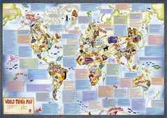 Illustrated Trivia World Map by Maps International