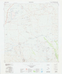 1851 Winning 1:100k Topographic Map