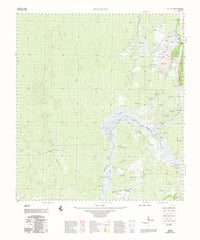 1943 Bompas 1:100k Topographic Map