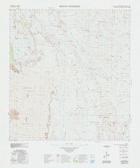 1949 Mount Sandiman 1:100k Topographic Map