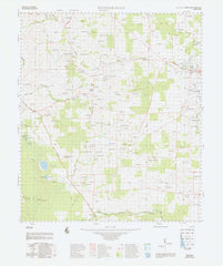 2036 Dandaragan 1:100k Topographic Map