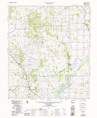 2039 Yandanooka 1:100k Topographic Map