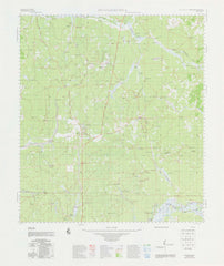 2042 Muggamurra 1:100k Topographic Map