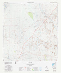 2054 Yarraloola 1:100k Topographic Map