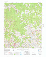 2130 Bridgetown 1:100k Topographic Map