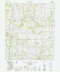 2137 Watheroo 1:100k Topographic Map