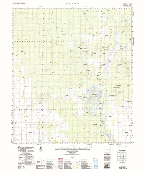 2140 Mellenbye 1:100k Topographic Map