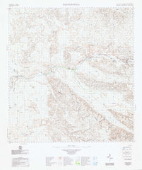 2154 Pannawonica 1:100k Topographic Map