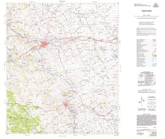 2234 Northam 1:100k Topographic Map