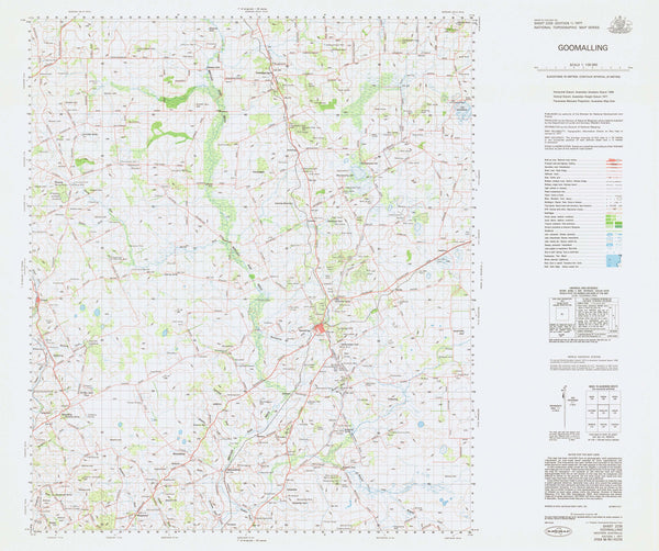 2235 Goomalling 1:100k Topographic Map