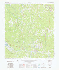 2243 Meka 1:100k Topographic Map
