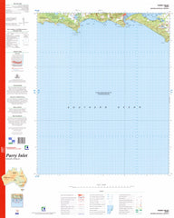 2327 Parry Inlet 1:100k Topographic Map