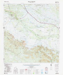 2354 Millstream 1:100k Topographic Map