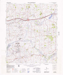 2434 Kellerberrin 1:100k Topographic Map