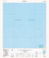 2457 Cossigny 1:100k Topographic Map