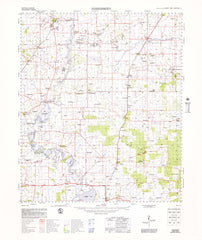 2533 Narembeen 1:100k Topographic Map