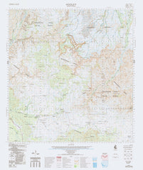 2554 Hooley 1:100k Topographic Map