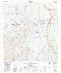 2555 Satirist 1:100k Topographic Map