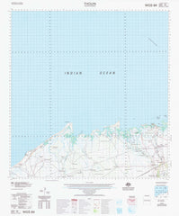 2557 Thouin 1:100k Topographic Map