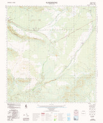 2650 Kunderong 1:100k Topographic Map