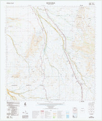 2655 Wodgina 1:100k Topographic Map