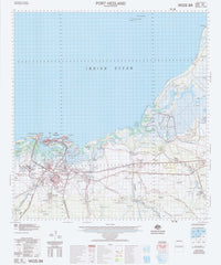 2657 Port Hedland 1:100k Topographic Map