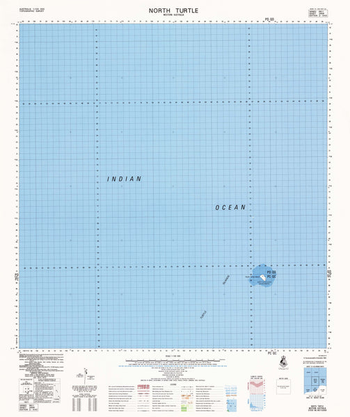 2658 North Turtle 1:100k Topographic Map