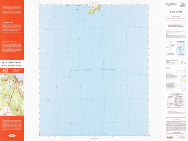 2728 Cape Knob 1:100k Topographic Map