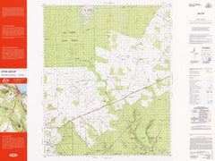 2730 Jacup 1:100k Topographic Map