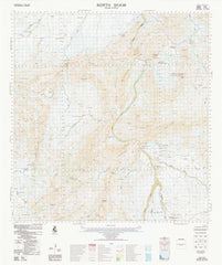 2755 North Shaw 1:100k Topographic Map