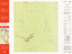 2837 Bungalbin 1:100k Topographic Map