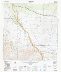 2856 Coongan 1:100k Topographic Map