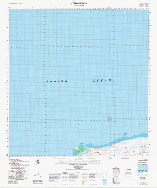 2858 Keraudren 1:100k Topographic Map