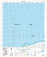 2858 Keraudren 1:100k Topographic Map