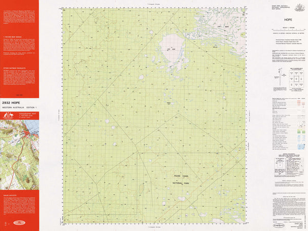 2932 Hope 1:100k Topographic Map