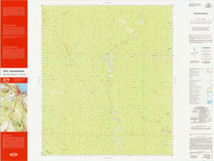 2937 Nearanging 1:100k Topographic Map