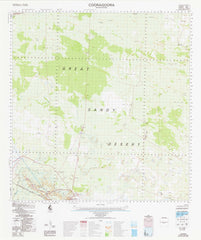 2957 Cooragoora 1:100k Topographic Map