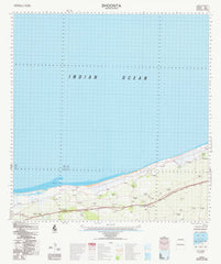 2958 Shoonta 1:100k Topographic Map