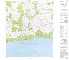 3130 Stokes Inlet 1:100k Topographic Map