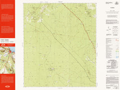 3135 Yilmia 1:100k Topographic Map